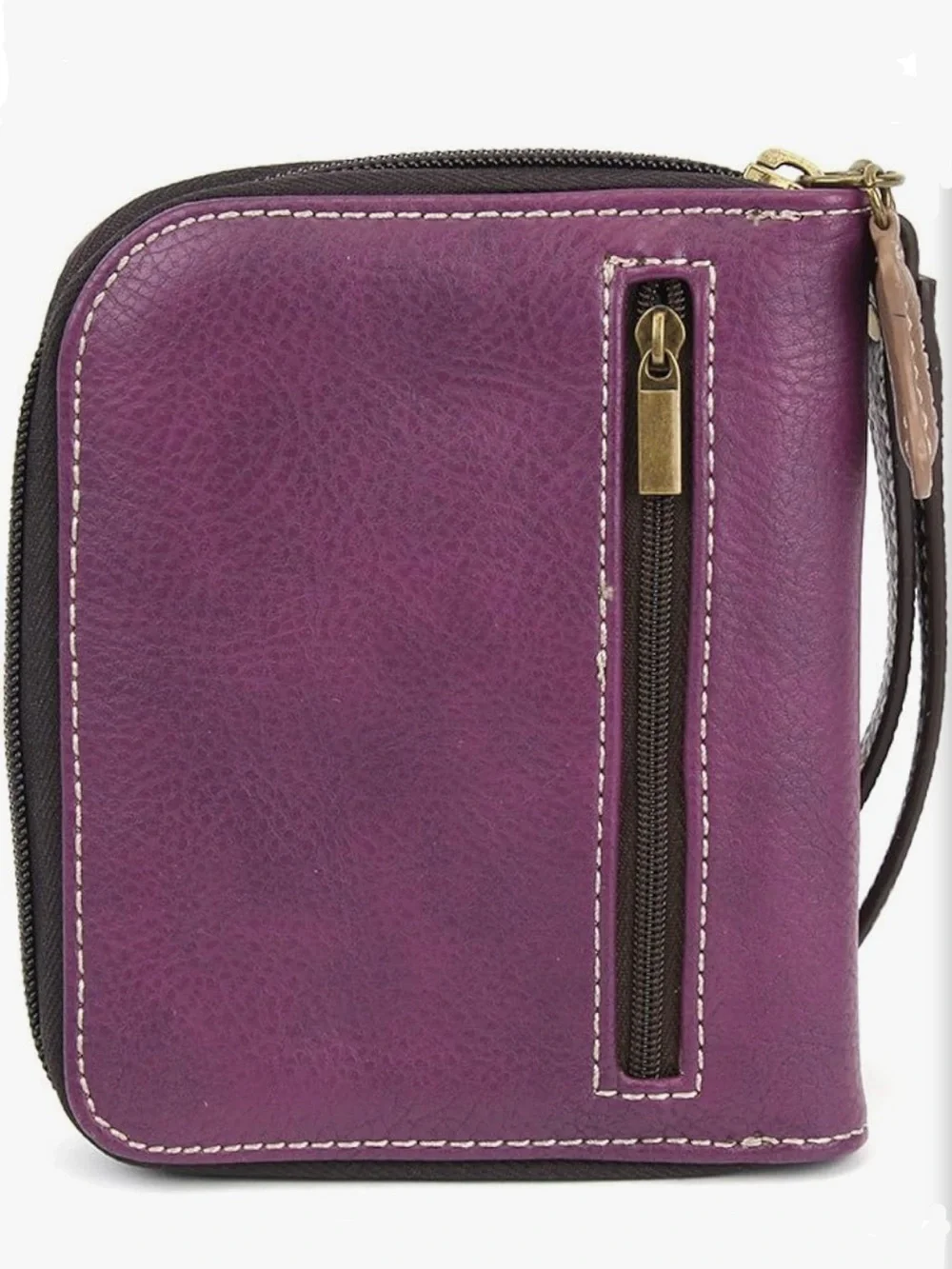 Chala Boston Terrier Appliqué Wallet Wristlet NWOT